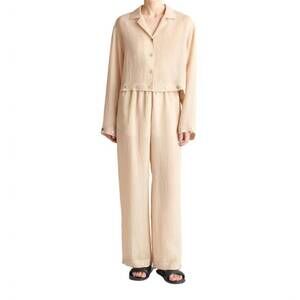 NEW NANUSHKA brenda elasticated waist pants in wax